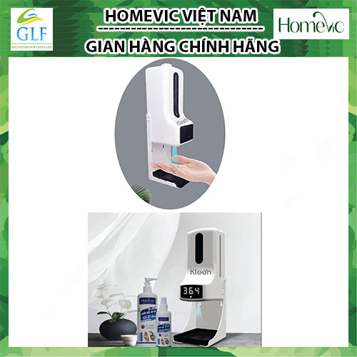 Máy sát khuẩn kiểm tra thân nhiệt Klean